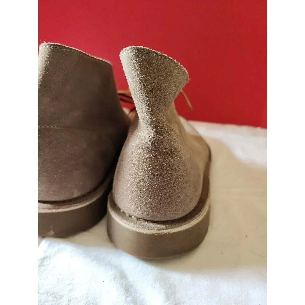 Clarks Men’s 82285 Bushacre 2 Desert Natural Tan Chukka Boots Suede Size 13 M